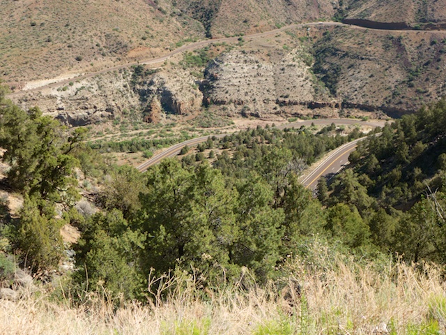 Roads on Hwy 60