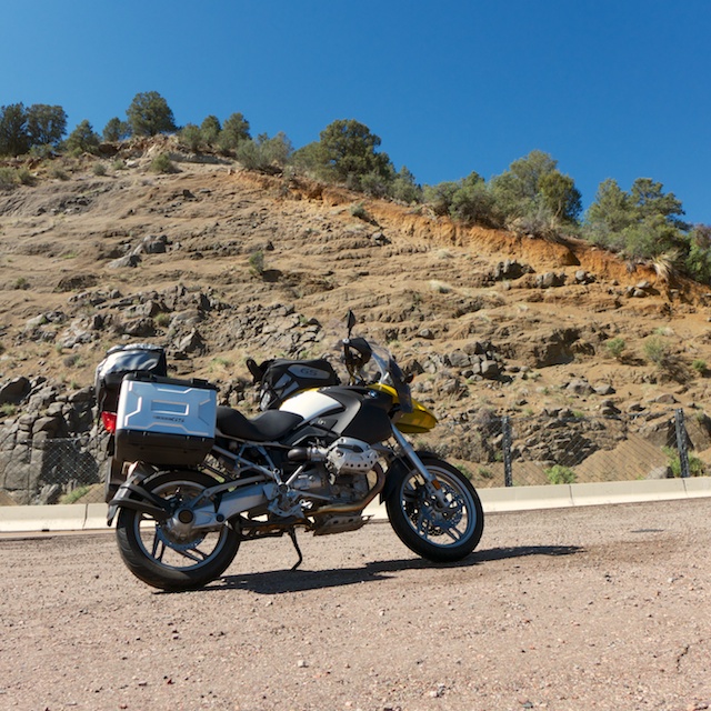 bike on hwy 60